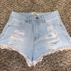 Forever 21 jean shorts
